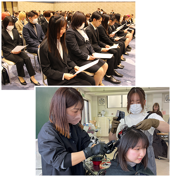 入学式・ビューティ体験画像